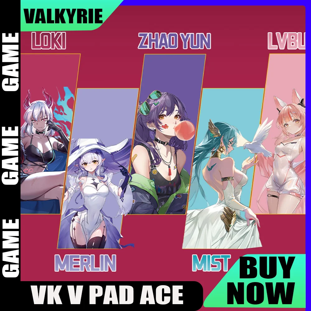 VALKYRIE VK V PAD ACE Mouse Pad Heat Transfer Gaming Special Edition IP Series fps CS2 Mouse Pad non-slip soft
VALKYRIE VK V PAD ACE Mouse Pad Heat Transfer Gaming Special Edition IP Series fps CS2 Mouse Pad non-slip soft