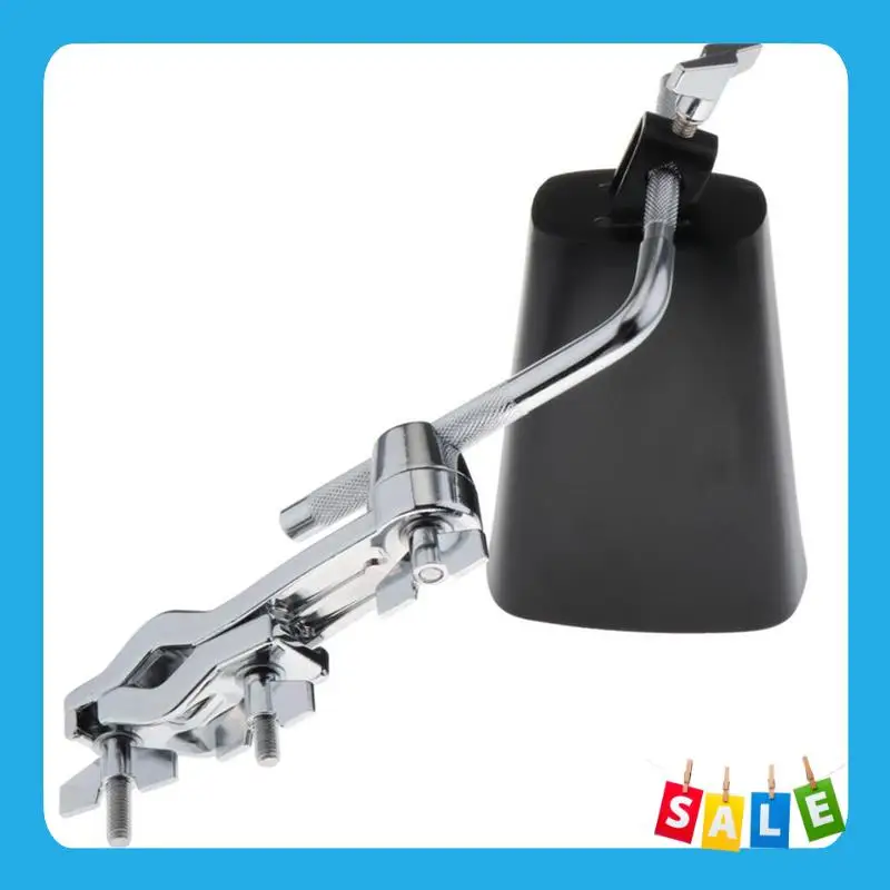 BABP Metal Cow Bell Noise Maker Percussion Instrument Mountable Black For Drum Set With Stand Mount Clamp
BABP Metal Cow Bell Noise Maker Percussion Instrument Mountable Black For Drum Set With Stand Mount Clamp