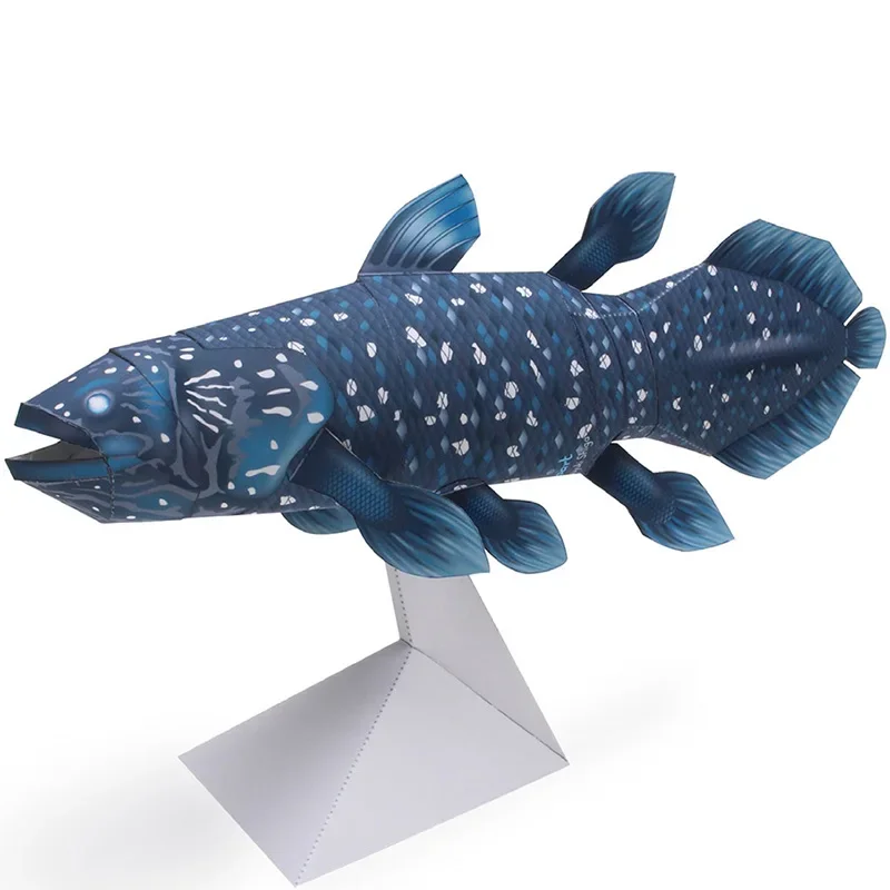 Coelacanth Fish Folding Origami Art Mini 3D Paper Model Papercraft Marine Animal DIY Kids Adult Handmade Craft Toys QD-229
Coelacanth Fish Folding Origami Art Mini 3D Paper Model Papercraft Marine Animal DIY Kids Adult Handmade Craft Toys QD-229