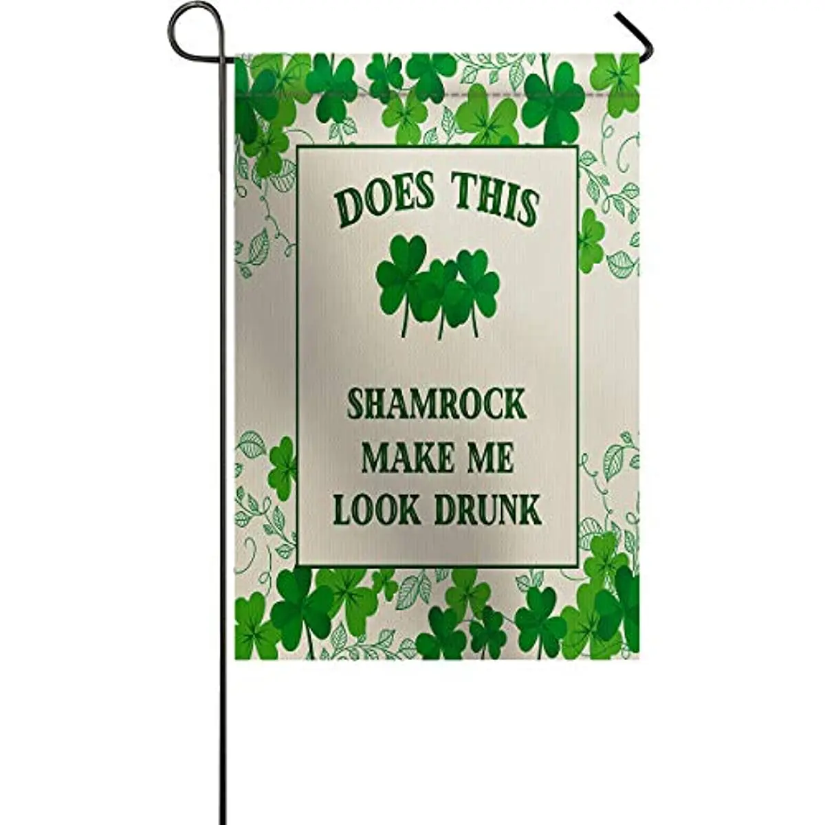 Lucky Shamrocks with Words Garden Flags for Yard Porch House Flag Seasonal Sign 2 Sided for Home Decoration St. Patrick's Day
Lucky Shamrocks with Words Garden Flags for Yard Porch House Flag Seasonal Sign 2 Sided for Home Decoration St. Patrick's Day