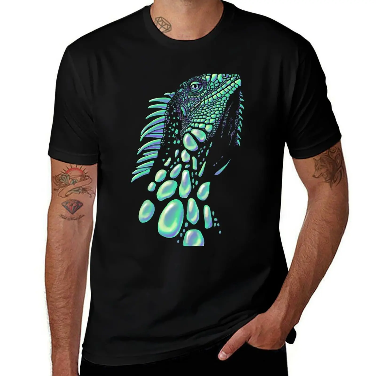 Iguana (soap bubbles) T-Shirt cotton man t-shirts plus size clothes anime heavy weight t shirts for men
Iguana (soap bubbles) T-Shirt cotton man t-shirts plus size clothes anime heavy weight t shirts for men