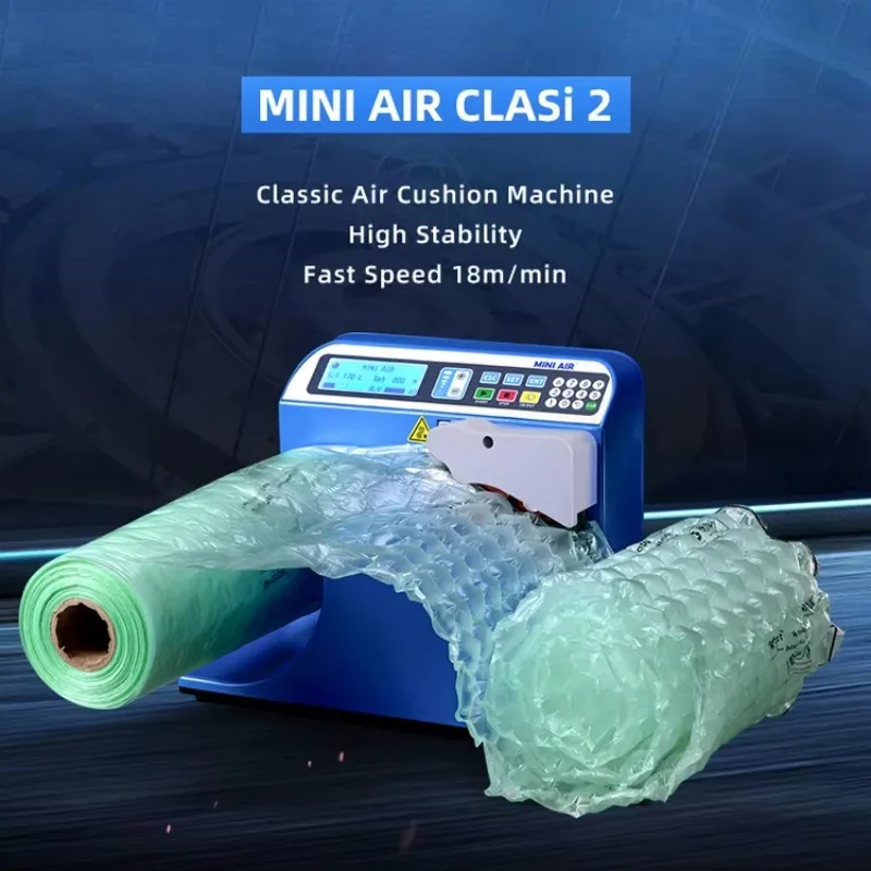 Plastic Cushion Film Air Bubble Packaging Making Machine for Packaging
Plastic Cushion Film Air Bubble Packaging Making Machine for Packaging