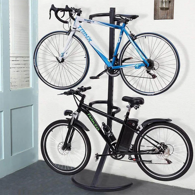 STLF Pioneer Freestanding Vertical Bike Stand Rack With Wheels Upright Bicycle Floor Stand for Garage Indoor Bike Storage 
STLF Pioneer Freestanding Vertical Bike Stand Rack With Wheels Upright Bicycle Floor Stand for Garage Indoor Bike Storage