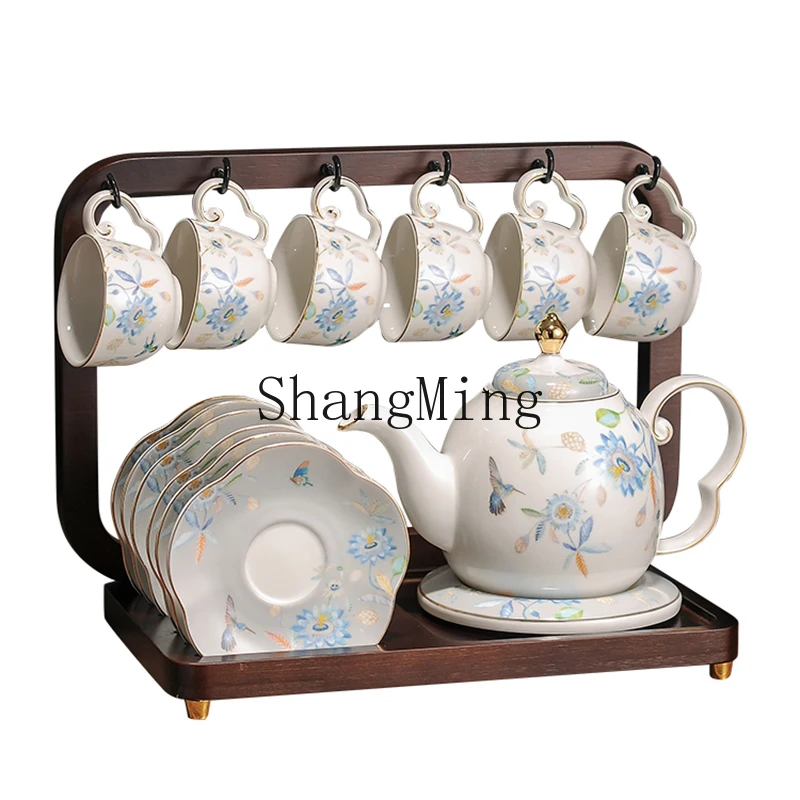 LXY retro handmade ceramic teapot water set living room decoration ornament
LXY retro handmade ceramic teapot water set living room decoration ornament