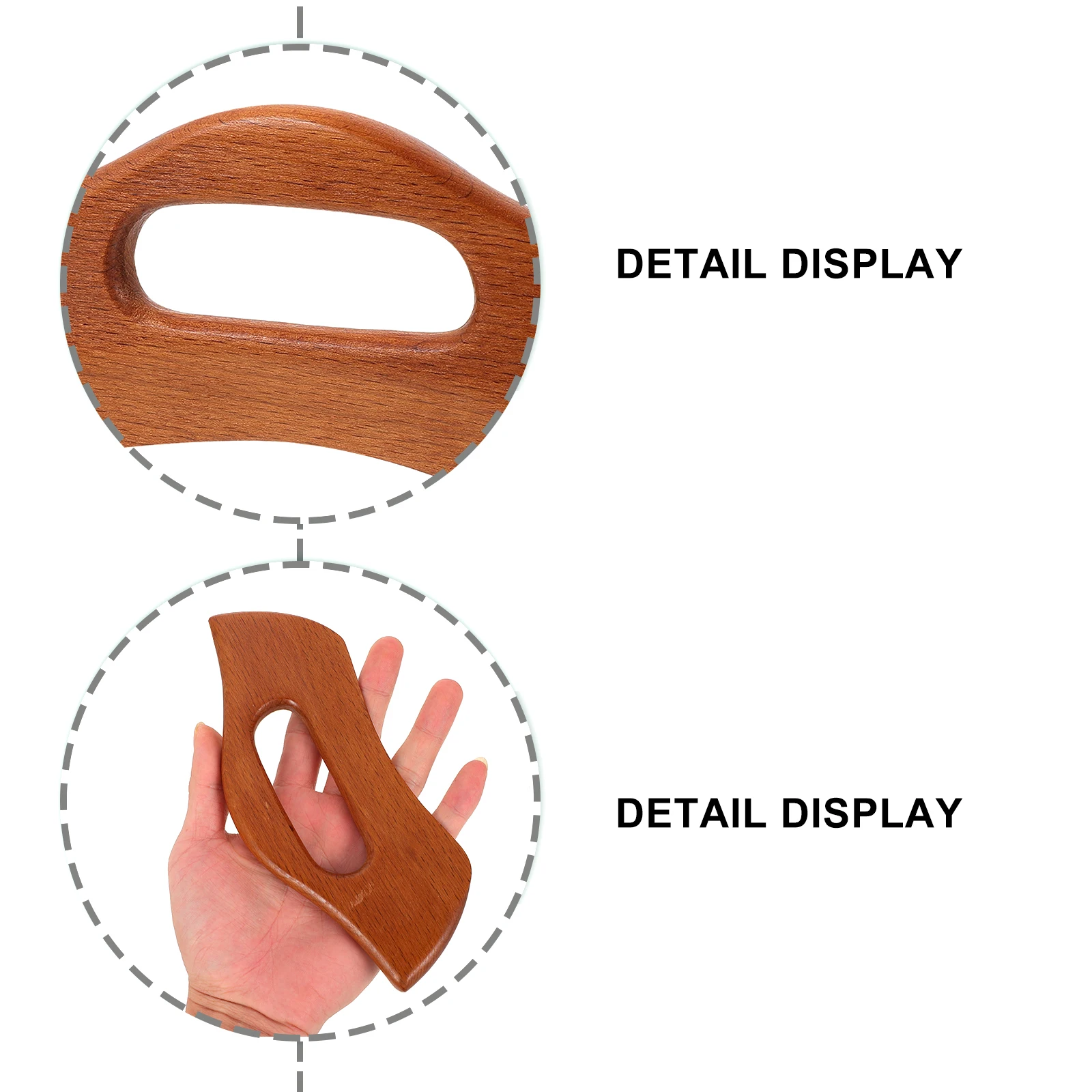 Wooden Scraping Board Body Massaging Tool Guasha Scraper Health Care Pain Relief Smooth Edge Design Back Massage Therapy Durable
Wooden Scraping Board Body Massaging Tool Guasha Scraper Health Care Pain Relief Smooth Edge Design Back Massage Therapy Durable