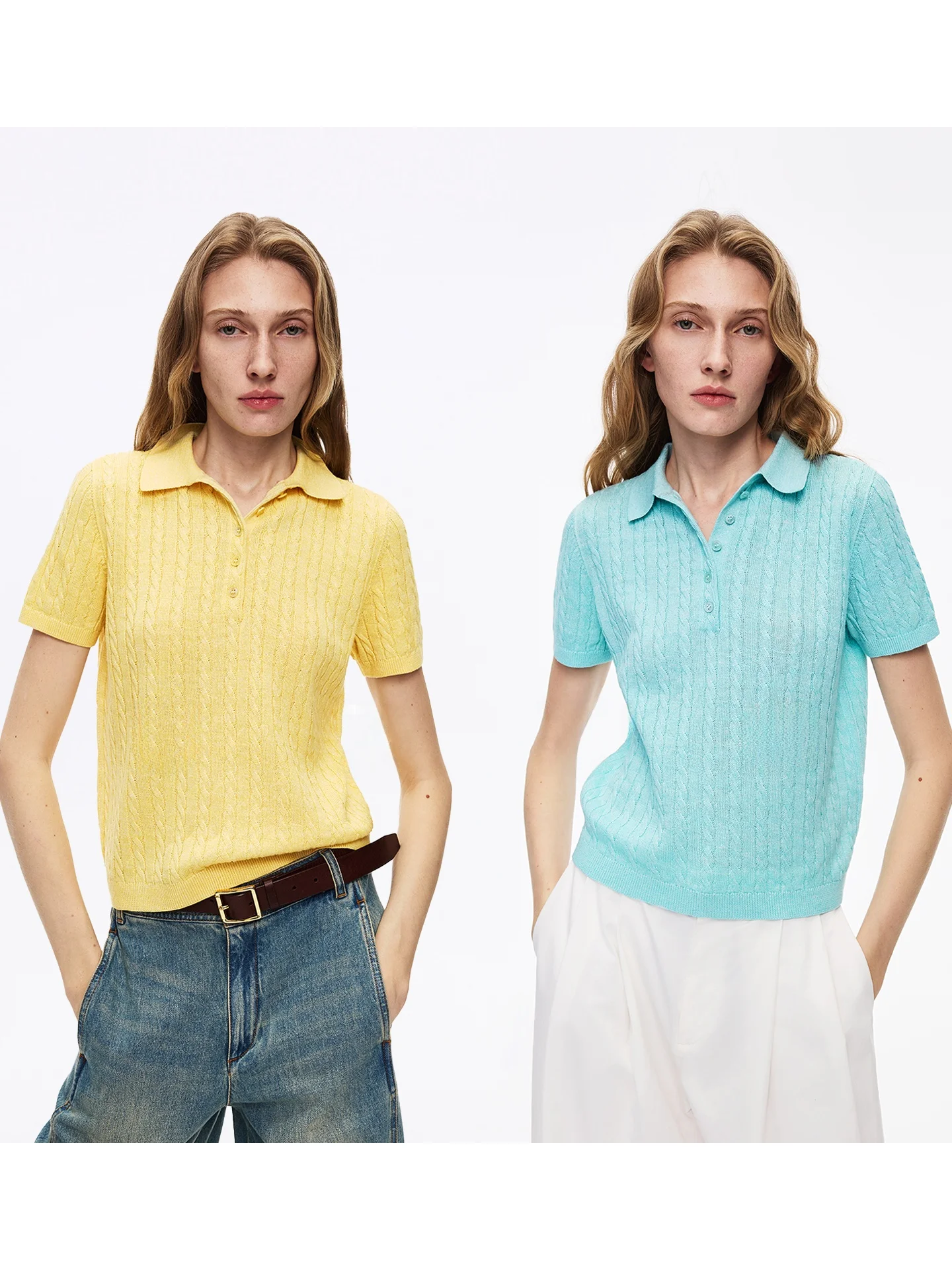 Classic Floral Knitted Wool And Linen Tech Blend Short Sleeve Neck Pullover UZZO Women's Soft Casual Style Spring Fashion
Classic Floral Knitted Wool And Linen Tech Blend Short Sleeve Neck Pullover UZZO Women's Soft Casual Style Spring Fashion