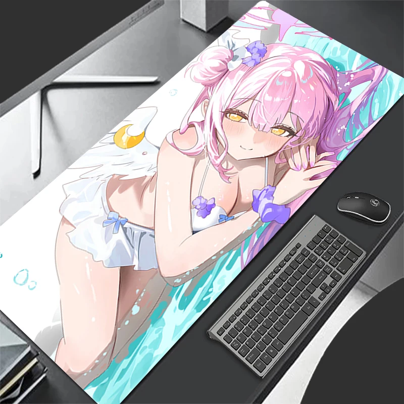 Gaming Mouse Pad Computer Desk Mat Blue Archive Misono Mika Table Keyboard Pad Laptop Rubber Non-slip Back Mousepad Cushion
Gaming Mouse Pad Computer Desk Mat Blue Archive Misono Mika Table Keyboard Pad Laptop Rubber Non-slip Back Mousepad Cushion