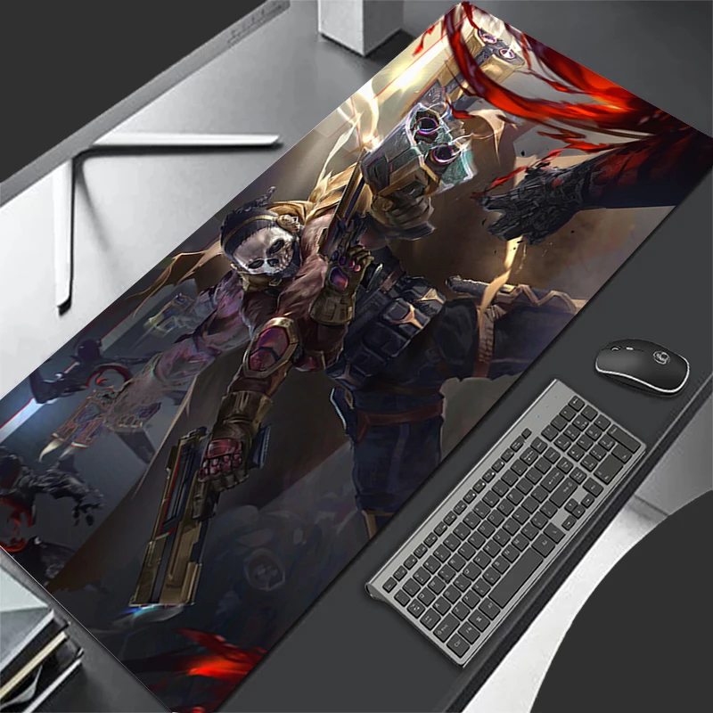 Mousepad Computer Gaming Accessories Keyboard Pad Office Rubber Mouse Pad Decoracion L-league of Legends Lucian Desk Mouse Mat
Mousepad Computer Gaming Accessories Keyboard Pad Office Rubber Mouse Pad Decoracion L-league of Legends Lucian Desk Mouse Mat