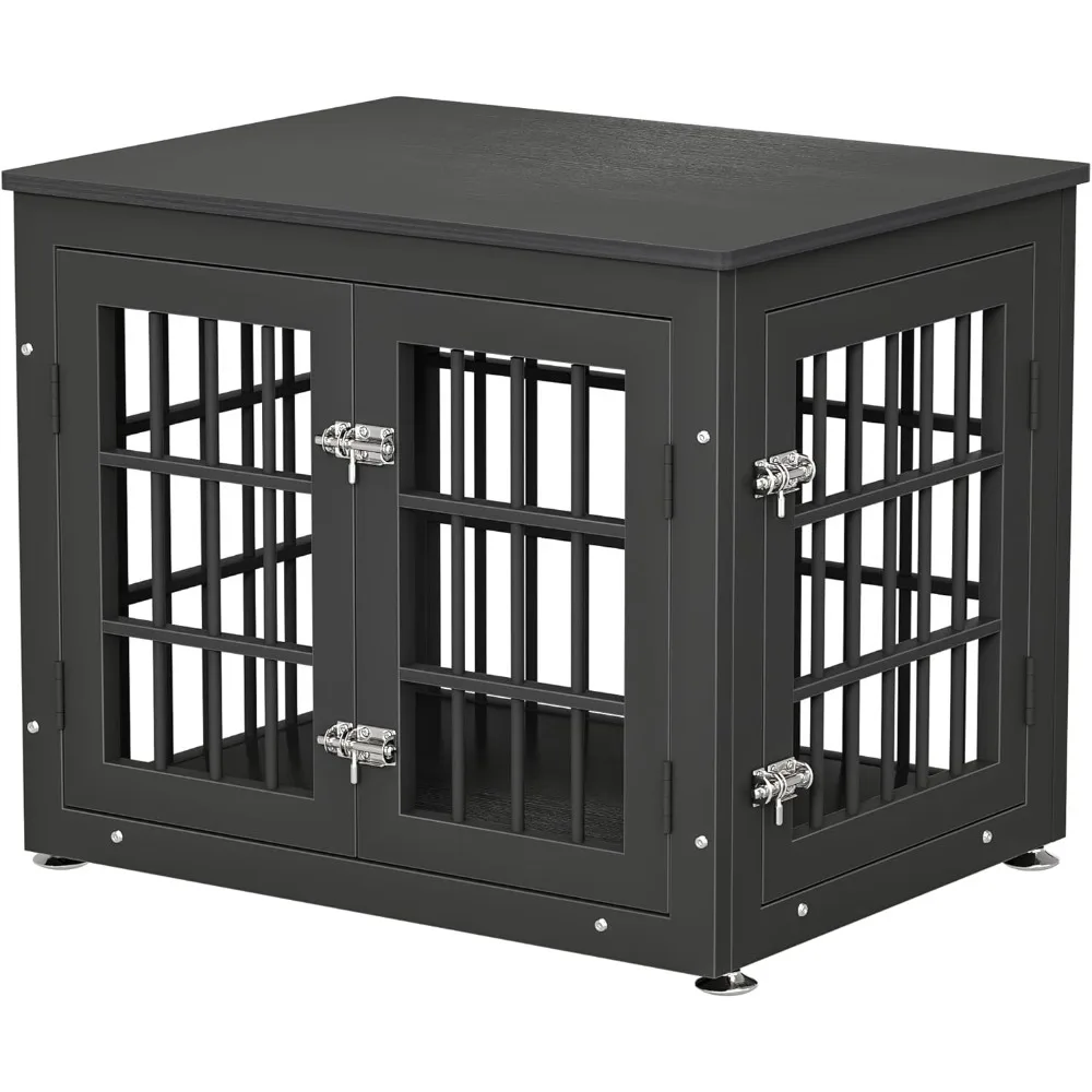 26 Inch Heavy Duty Dog Crate Furniture for Small Dogs, Decorative Pet House End Table, Wooden Cage Kennel Furniture Indoor
26 Inch Heavy Duty Dog Crate Furniture for Small Dogs, Decorative Pet House End Table, Wooden Cage Kennel Furniture Indoor