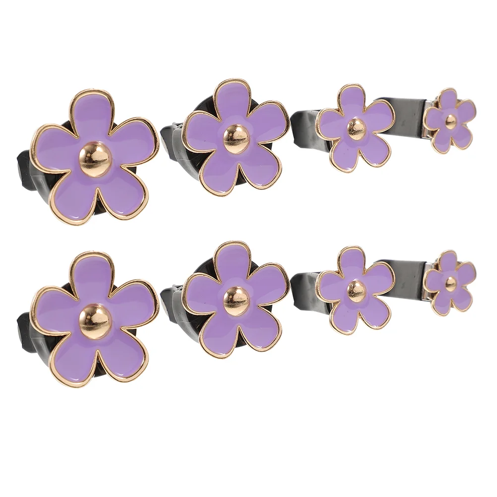 8 Pcs Decorative Clip Car Perfume Decoration Metal Dashboard Accessories Flower
8 Pcs Decorative Clip Car Perfume Decoration Metal Dashboard Accessories Flower