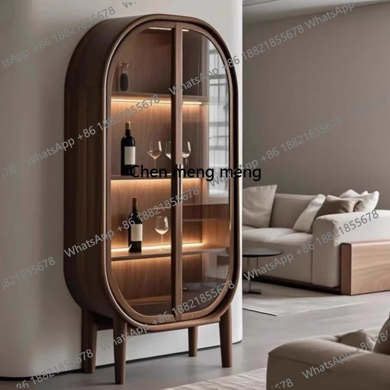 Exquisite Design Wine Cabinet Italian Minimalist Solid Wood Wine Cabinet Display Decorative Bar Furniture Drankenkast
Exquisite Design Wine Cabinet Italian Minimalist Solid Wood Wine Cabinet Display Decorative Bar Furniture Drankenkast