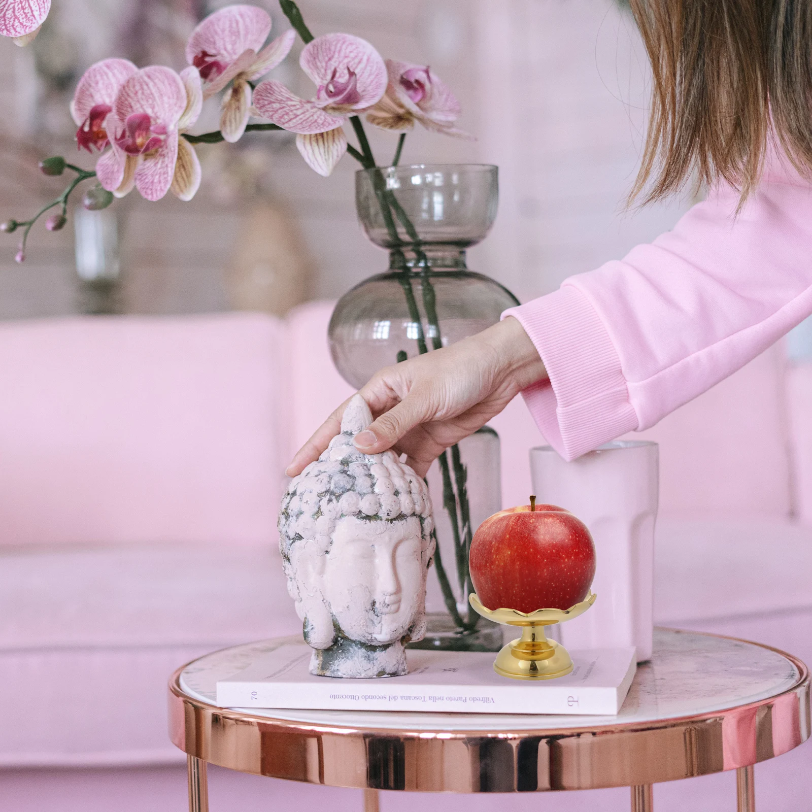 1Pcs Lotus Buddha Fruit Tray Copper Creative Temple Sacrifice Dish Large Capacity Golden Polished Offering Plate Buddhist Supply
1Pcs Lotus Buddha Fruit Tray Copper Creative Temple Sacrifice Dish Large Capacity Golden Polished Offering Plate Buddhist Supply