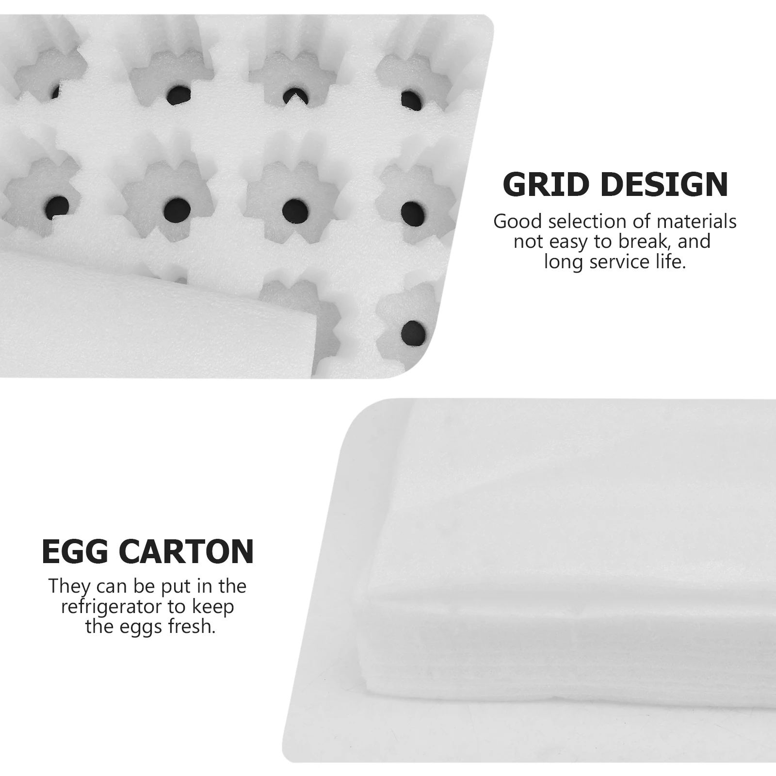 2pcs Trays With Cover Household Storage Containers Shockproof Packing Trays Protective Holders For Home Fresh Egg Organizer
2pcs Trays With Cover Household Storage Containers Shockproof Packing Trays Protective Holders For Home Fresh Egg Organizer