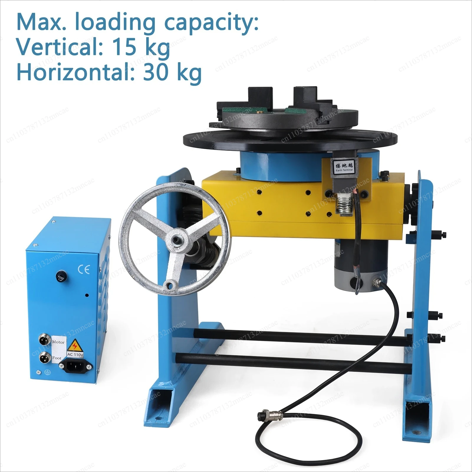 Turntable Rotator for Pipe & Circular Workpiece Welding 30KG Rotary Welding Positioner 200mm Chuck 40W Motor 110/220V
Turntable Rotator for Pipe & Circular Workpiece Welding 30KG Rotary Welding Positioner 200mm Chuck 40W Motor 110/220V