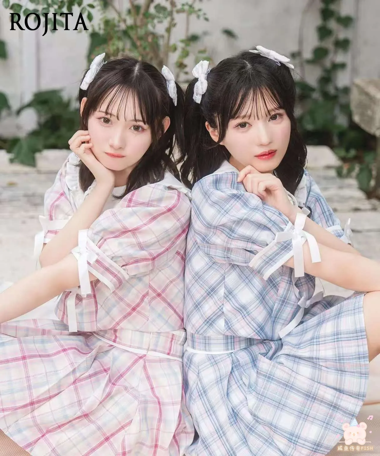 Sweet Cute Two Piece Sets Women Outfits Japanese Summer New Doll Collar Bow Plaid Bubble Short-sleeved Top High-waisted Skirts
Sweet Cute Two Piece Sets Women Outfits Japanese Summer New Doll Collar Bow Plaid Bubble Short-sleeved Top High-waisted Skirts