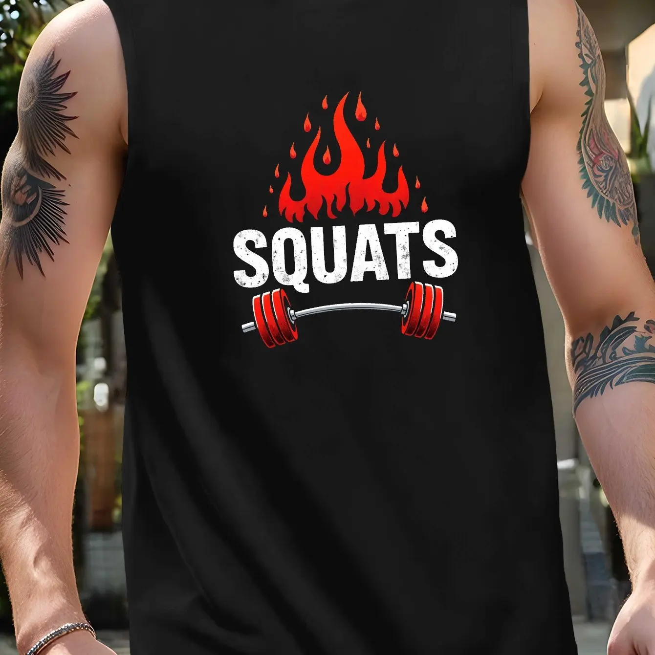 Gym Fitness Breathable Men's Sleeveless T-shirt 3D Printed Crew neck Pullover Tops Casual Fashion Sports Quick-Dry Vest For Men
Gym Fitness Breathable Men's Sleeveless T-shirt 3D Printed Crew neck Pullover Tops Casual Fashion Sports Quick-Dry Vest For Men