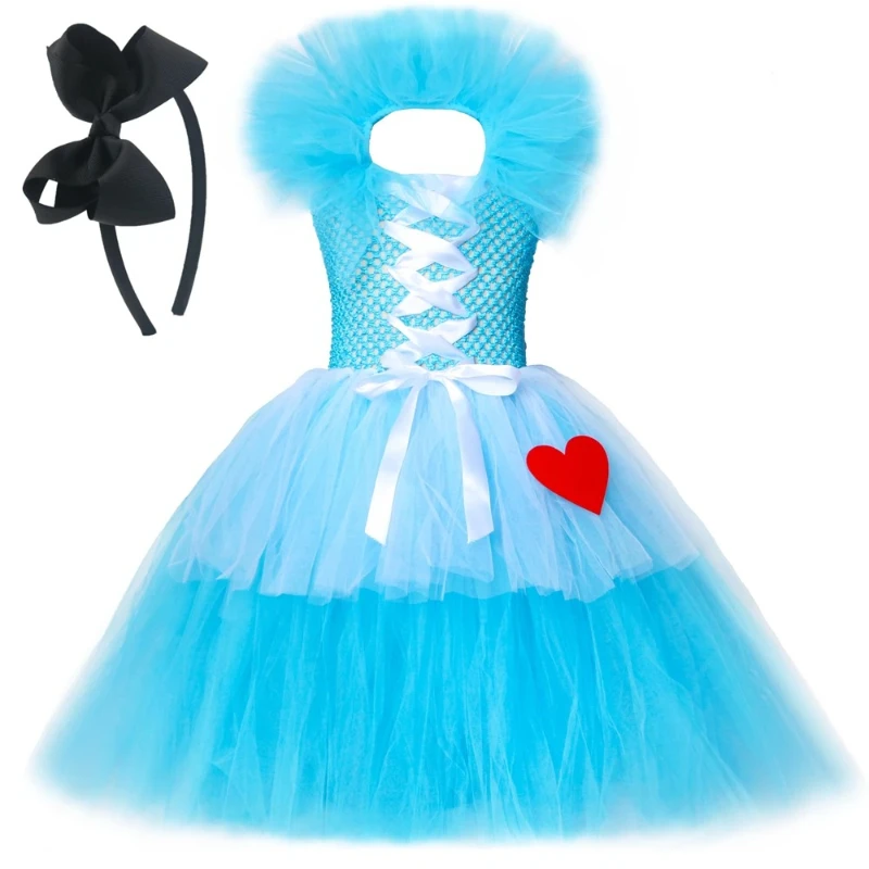 Princess Alice Costume Girls' Dreamy Ballet Gown Long Sky Blue Children's Carnival Halloween Fairy Tale Maid Dress-Up Outfit
Princess Alice Costume Girls' Dreamy Ballet Gown Long Sky Blue Children's Carnival Halloween Fairy Tale Maid Dress-Up Outfit