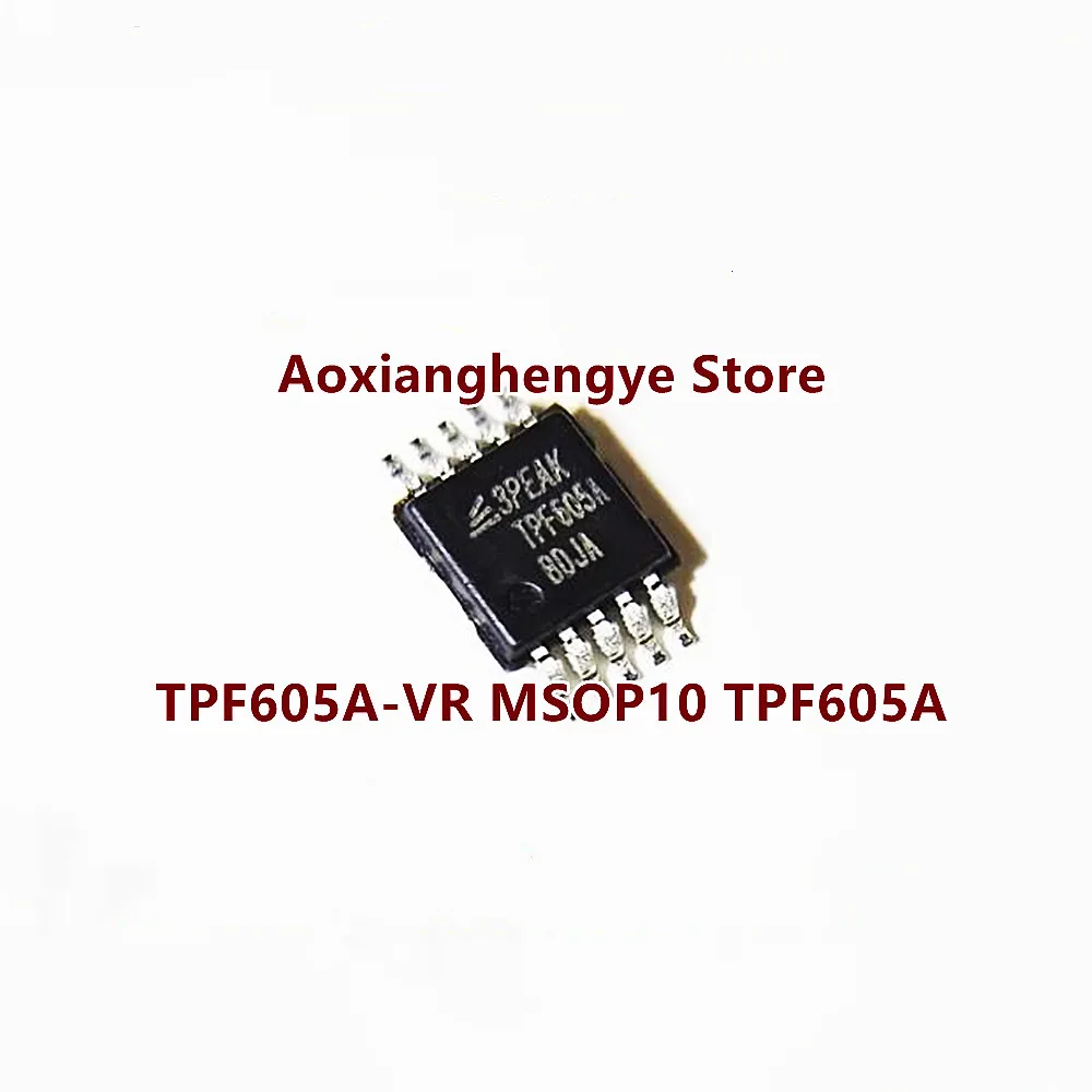 5 шт. TPF605A-VR TPF605A MSOP10 3-VRMS аудио-драйвер с интегрированным зарядным насосом
5 шт. TPF605A-VR TPF605A MSOP10 3-VRMS аудио-драйвер с интегрированным зарядным насосом