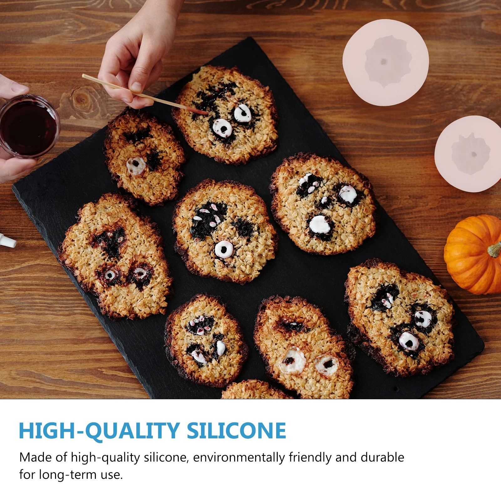 3Pcs Halloween Pumpkin Silicone Mold Creative Baking Tool Non-Stick Easy Clean Cake Molds for Fun Gastronomy Halloween Cake Mold
3Pcs Halloween Pumpkin Silicone Mold Creative Baking Tool Non-Stick Easy Clean Cake Molds for Fun Gastronomy Halloween Cake Mold