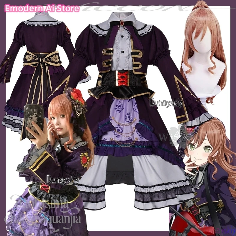 Imai Lisa Cosplay Game Bangdream Roselia 2023 Idol Team Uniform Goth Lolita Dark Color Dress Halloween Party Anime תחפושות 코스프레
Imai Lisa Cosplay Game Bangdream Roselia 2023 Idol Team Uniform Goth Lolita Dark Color Dress Halloween Party Anime תחפושות 코스프레