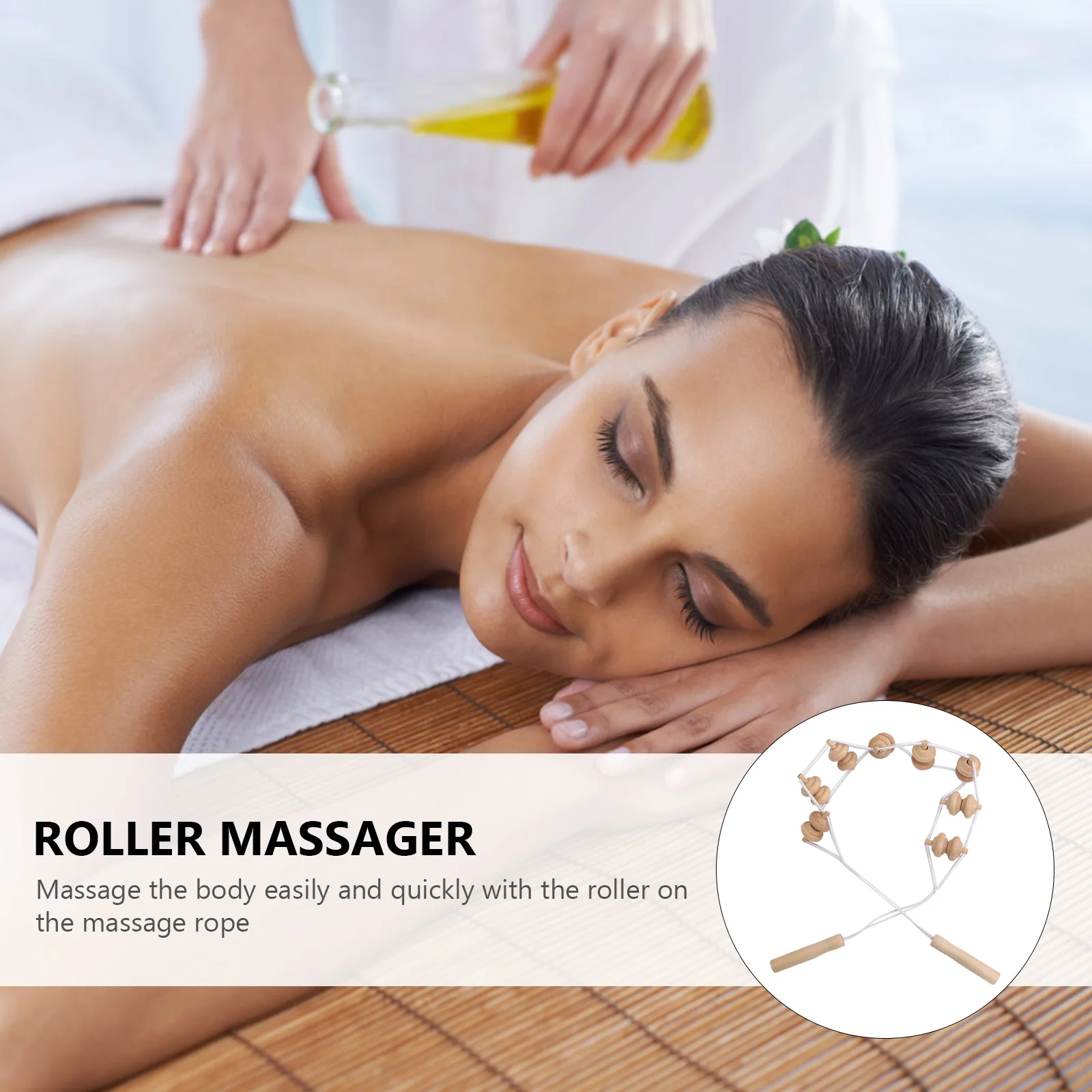 Деревянный массажный роликовый веревка для облегчения боли в спине, шее, портативный инструмент для терапии мышц, офисных работников, путешественников, подарок для родителей
Деревянный массажный роликовый веревка для облегчения боли в спине, шее, портативный инструмент для терапии мышц, офисных работников, путешественников, подарок для родителей