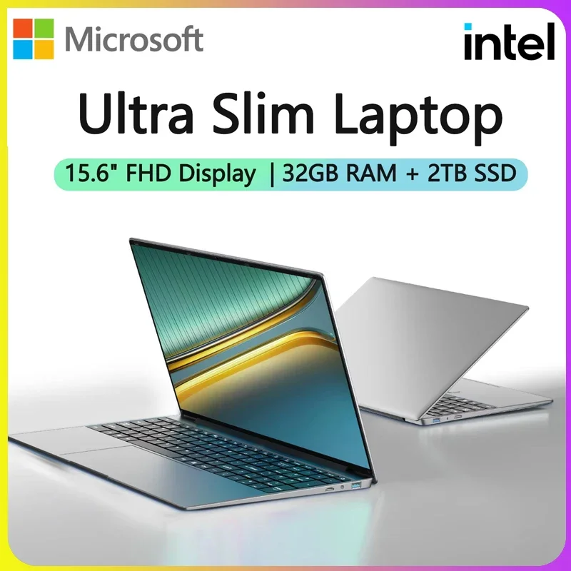 15.6 Inch 120Hz FHD IPS Screen Notebook Intel Core 6500Y 32GB RAM 2TB SSD Backlight Keyboard Extended Endurance Battery Laptop
15.6 Inch 120Hz FHD IPS Screen Notebook Intel Core 6500Y 32GB RAM 2TB SSD Backlight Keyboard Extended Endurance Battery Laptop