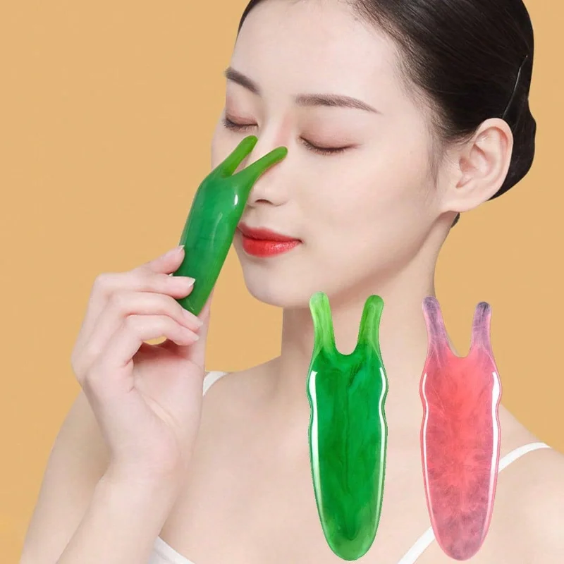 Resin Nose Massager Promote Blood Circulation For Trigger Point Therapy Gua Sha Board Facial Massage Nose Lifting Tool
Resin Nose Massager Promote Blood Circulation For Trigger Point Therapy Gua Sha Board Facial Massage Nose Lifting Tool