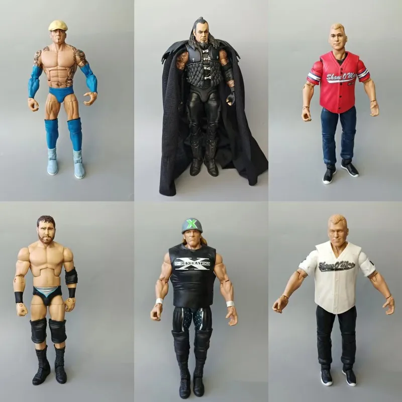 Generic 7-Inch Posable Wrestling Action Figures Undertaker Shawn Michaels Batista Triple H Collectible Decor For Wrestling Fans
Generic 7-Inch Posable Wrestling Action Figures Undertaker Shawn Michaels Batista Triple H Collectible Decor For Wrestling Fans