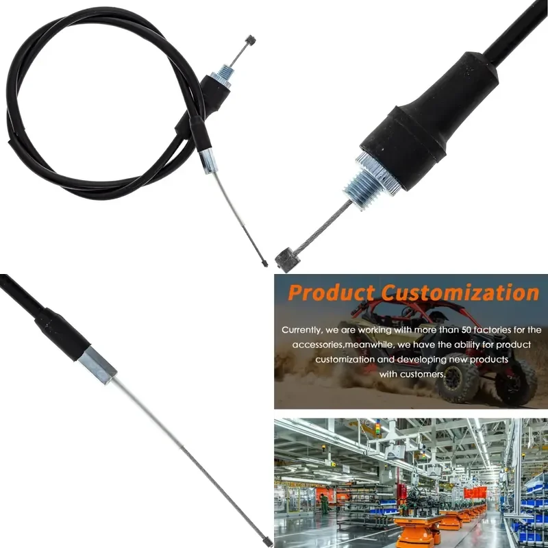 i Throttle Cable for Raptor 350 YFM350R OEM 5YT-26311-00-00 5YT-26311-10-00 ATV UTV Parts
i Throttle Cable for Raptor 350 YFM350R OEM 5YT-26311-00-00 5YT-26311-10-00 ATV UTV Parts
