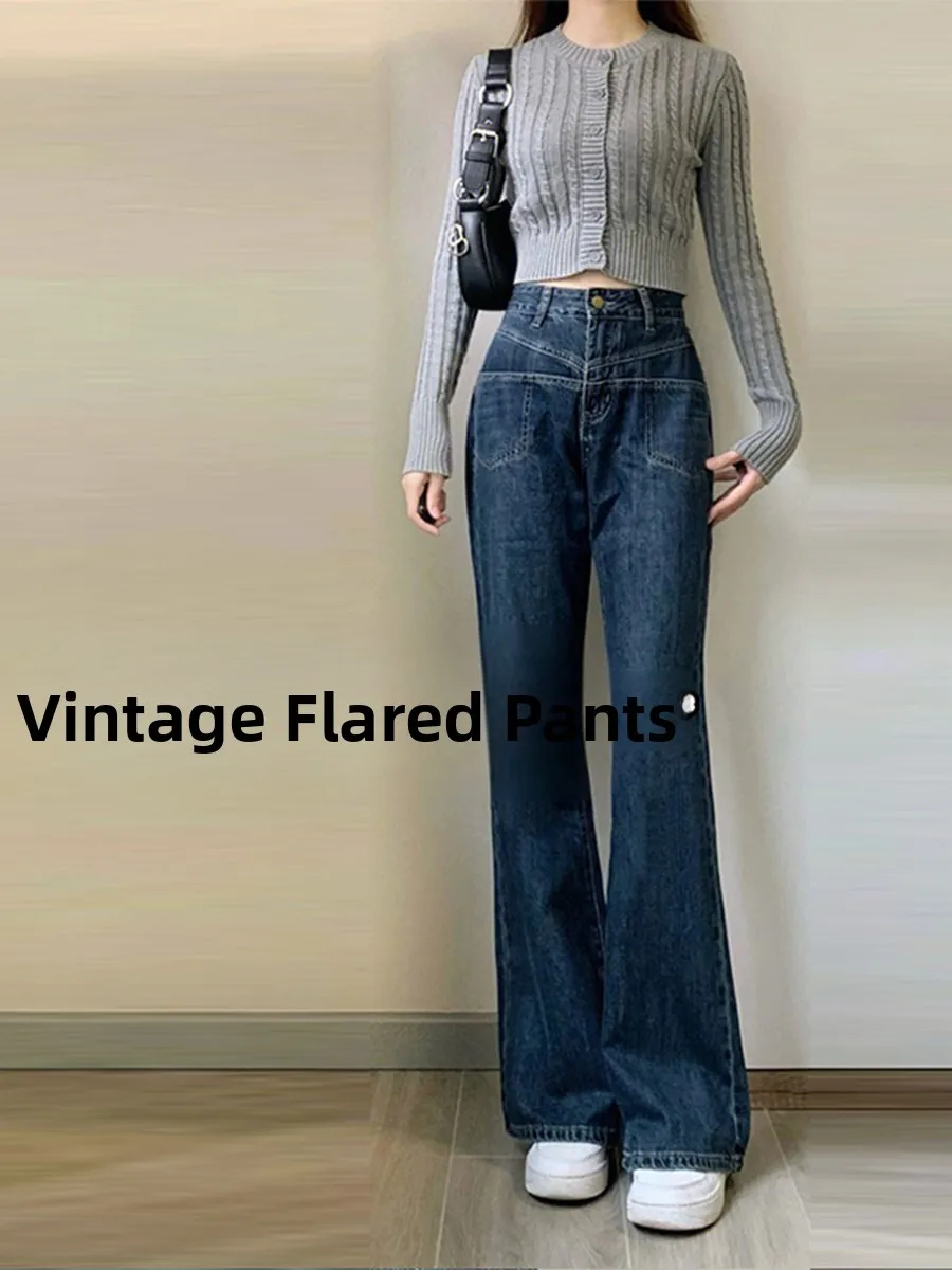 High Waist Wide Leg Jeans Women's Spring Summer Loose Fit Slimming High Waist Bell Bottoms Long Trousers Cotton Stretch Denim
High Waist Wide Leg Jeans Women's Spring Summer Loose Fit Slimming High Waist Bell Bottoms Long Trousers Cotton Stretch Denim