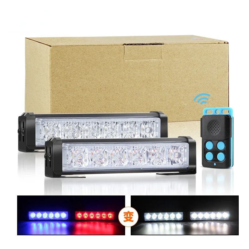Car Flashing Lights High Power 6 Lights One Pull and Two Wireless Remote Control Warning Lights
Car Flashing Lights High Power 6 Lights One Pull and Two Wireless Remote Control Warning Lights