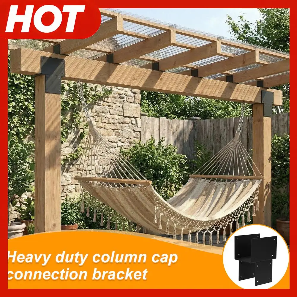 2 Pack Galvanized Steels Pergola Connector Brackets 6x6 (Actual 5.5x5.5in) Steel Post Anchor Connector for Gazebo Deck To Beam
2 Pack Galvanized Steels Pergola Connector Brackets 6x6 (Actual 5.5x5.5in) Steel Post Anchor Connector for Gazebo Deck To Beam