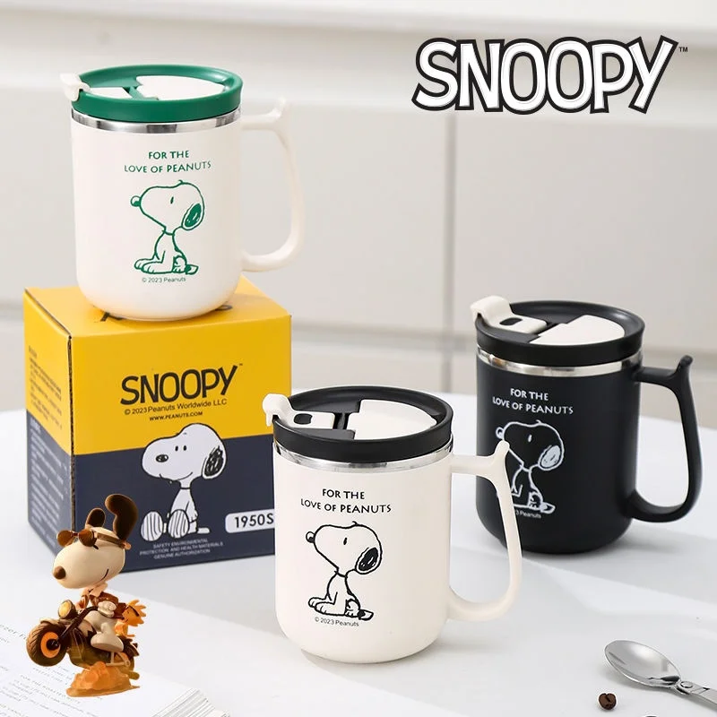 MINISO в наличии кружка Snoopy с крышкой, ложка из нержавеющей стали 304, офисная чашка для чая, бытовая чашка, анимационная периферийная чашка, подарок 
MINISO в наличии кружка Snoopy с крышкой, ложка из нержавеющей стали 304, офисная чашка для чая, бытовая чашка, анимационная периферийная чашка, подарок