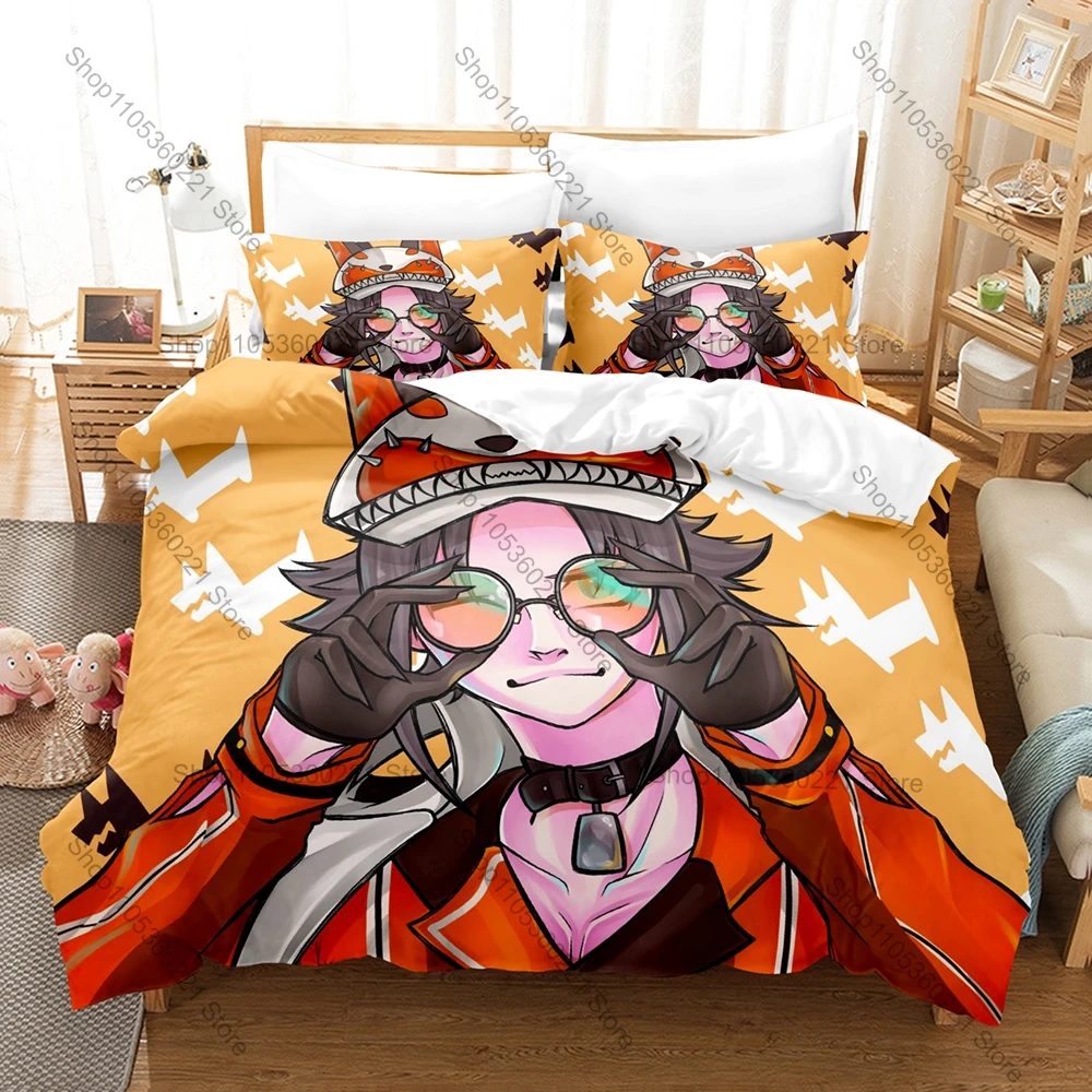 Luxiem Virtual Detective Mysta Rias Merchandise Duvet Cover Set 1 Duvet Cover + 2 Pillowcases Mystakes Holiday Present
Luxiem Virtual Detective Mysta Rias Merchandise Duvet Cover Set 1 Duvet Cover + 2 Pillowcases Mystakes Holiday Present