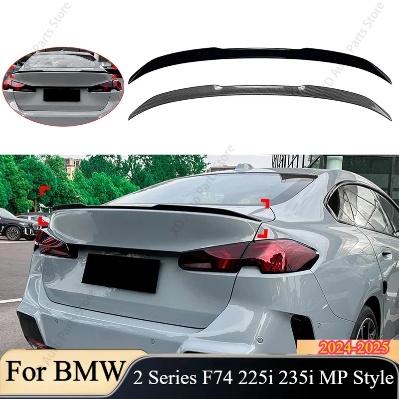 Rear Spoiler For BMW 2 Series F74 225i 235i MP style 2024-2025 Refit Rear Trunk Lid Spoilers Wing Lip Body Kit Auto Parts Tuning
Rear Spoiler For BMW 2 Series F74 225i 235i MP style 2024-2025 Refit Rear Trunk Lid Spoilers Wing Lip Body Kit Auto Parts Tuning