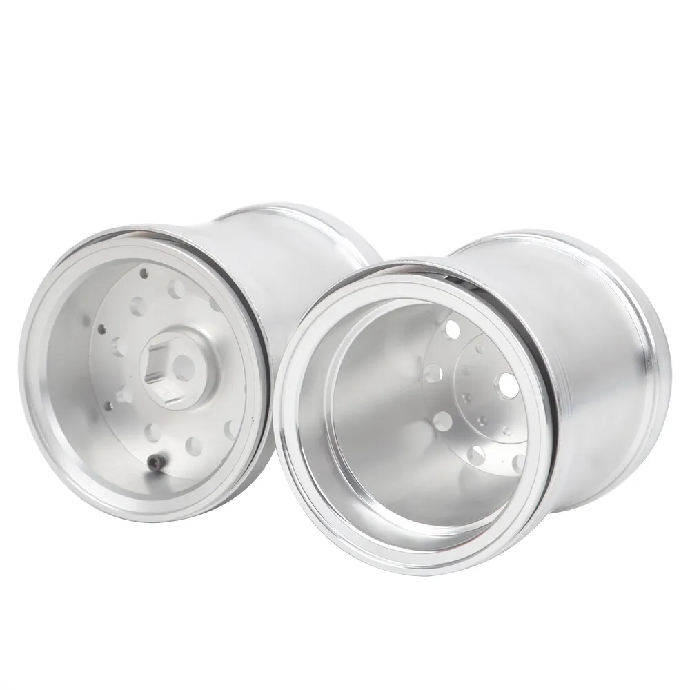 2PCS Aluminum Rear Beadlock Wheels Rims for Tamiya King Yellow 6x6 Konghead CW01 LunchBox WR02 Wild Willy 2 Midnight Pumpkin
2PCS Aluminum Rear Beadlock Wheels Rims for Tamiya King Yellow 6x6 Konghead CW01 LunchBox WR02 Wild Willy 2 Midnight Pumpkin
