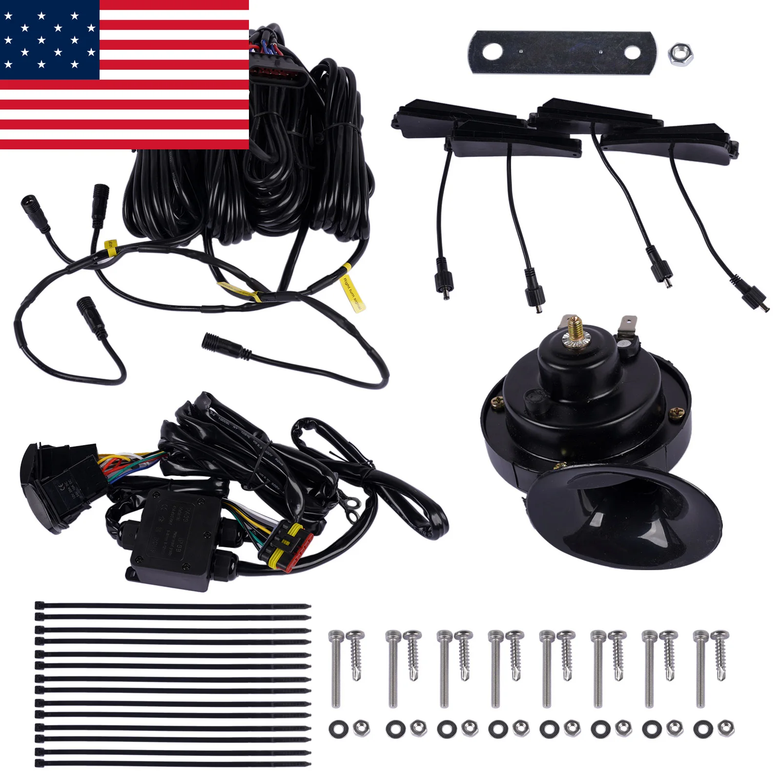 AP03 For Can-Am Commander ATV UTV Turn Signal Kit w/ Horn Street Legal Plug n Play
AP03 For Can-Am Commander ATV UTV Turn Signal Kit w/ Horn Street Legal Plug n Play