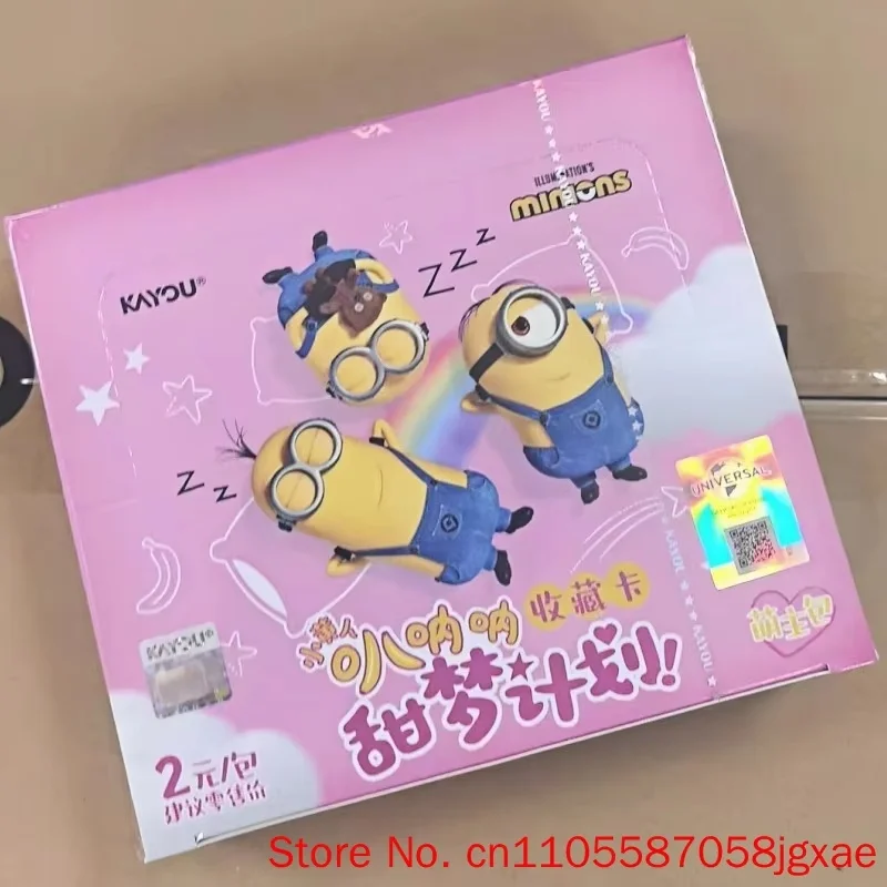 Authentic Stock Kayou Minions Collectible Trading Card Sweet Dream Series Vol.2 Cutie Master Pack Anime Collection Card Gift
Authentic Stock Kayou Minions Collectible Trading Card Sweet Dream Series Vol.2 Cutie Master Pack Anime Collection Card Gift