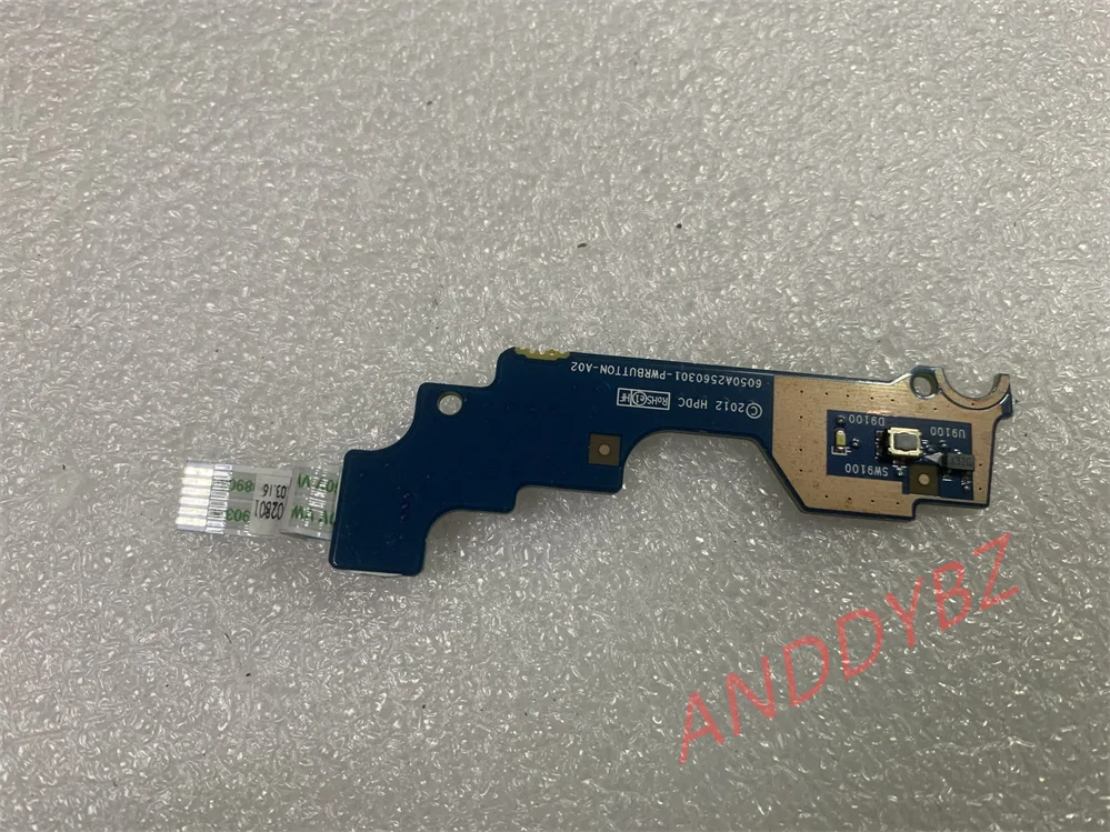 Original for HP EliteBook 840 G2 Series Power Button Board with Cable 6050A256030 PWORBUTTON A02 Works perfectly
Original for HP EliteBook 840 G2 Series Power Button Board with Cable 6050A256030 PWORBUTTON A02 Works perfectly