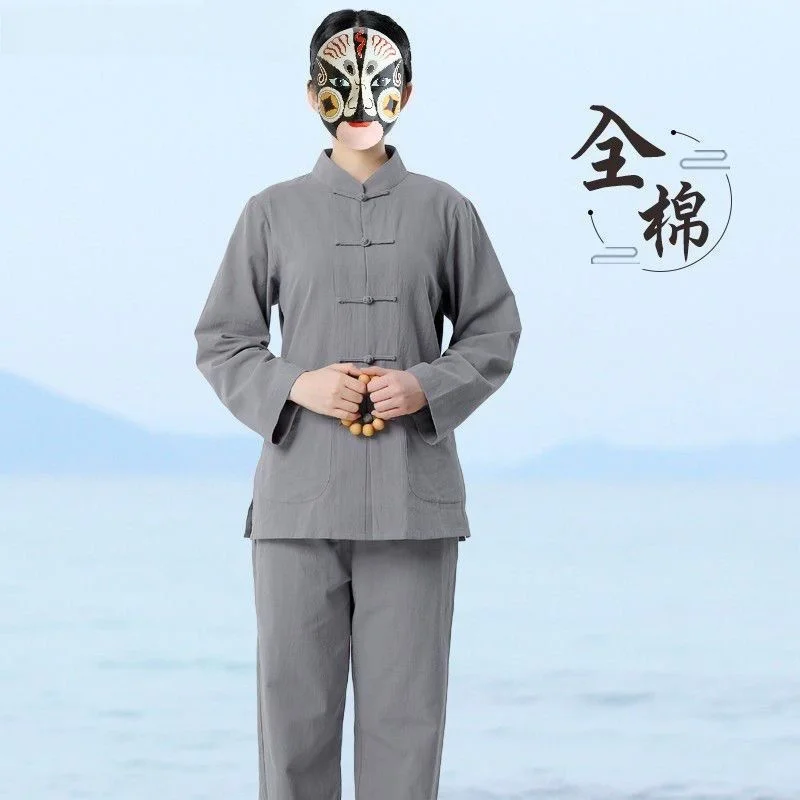 2025 New Sle Wind Zen Cotton Linen Stand Collar Anti Static Spring Autumn Tea Ceremony Traditional Chinese Tang Costume Hanfu
2025 New Sle Wind Zen Cotton Linen Stand Collar Anti Static Spring Autumn Tea Ceremony Traditional Chinese Tang Costume Hanfu