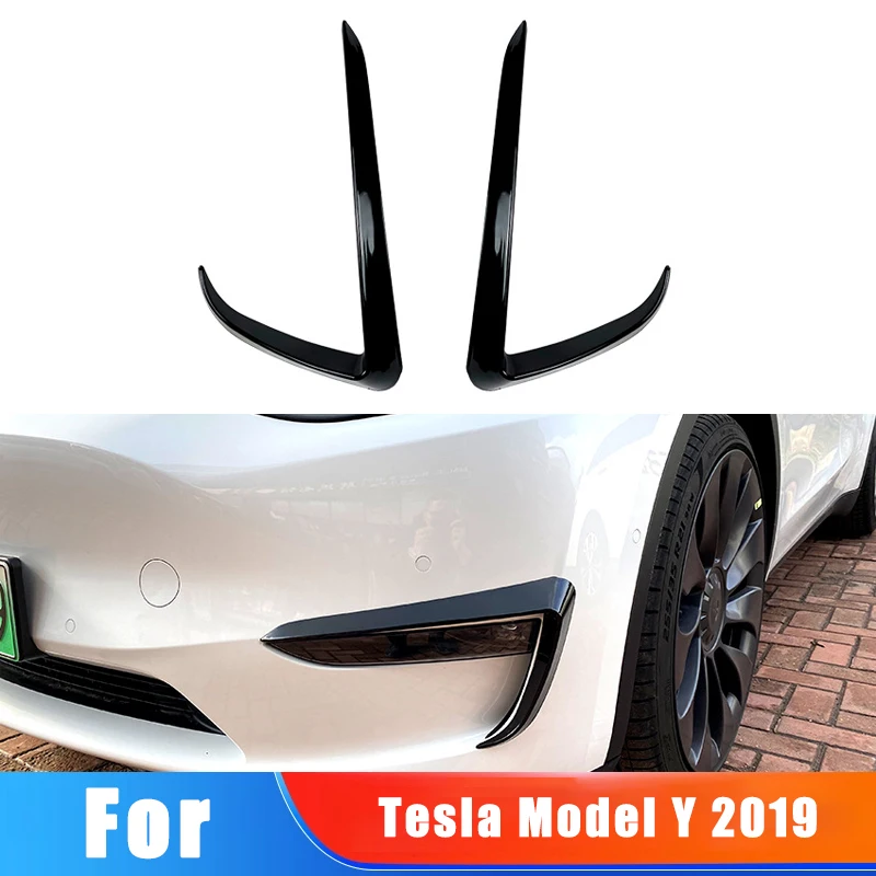 For Tesla Model Y 2019 Front Bumper Air Vent Wind Knife Car Stickers Decoration Modification Accessories
For Tesla Model Y 2019 Front Bumper Air Vent Wind Knife Car Stickers Decoration Modification Accessories