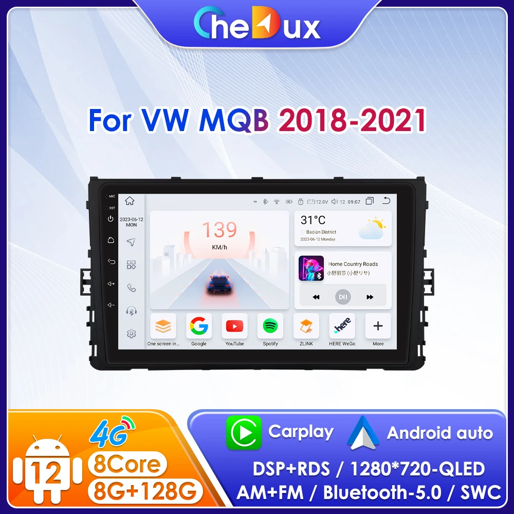 Chedux 7862Android 12 Car Radio for VW Volkswagen MQB POLO VI Jetta MK7 2020 2021 Stereo Video Carplay Multimedia Player WIFI
Chedux 7862Android 12 Car Radio for VW Volkswagen MQB POLO VI Jetta MK7 2020 2021 Stereo Video Carplay Multimedia Player WIFI