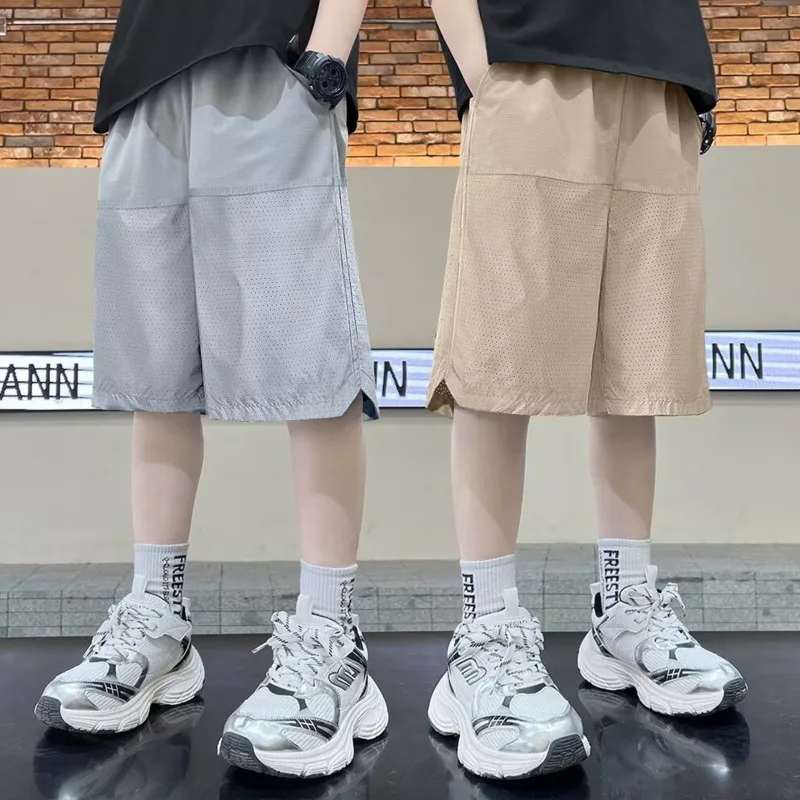 Children's Pants Boys' Quick-drying Shorts Breathable Pants Boys' Sports Big Children's Summer Thin Trendy Five-point Pants
Children's Pants Boys' Quick-drying Shorts Breathable Pants Boys' Sports Big Children's Summer Thin Trendy Five-point Pants