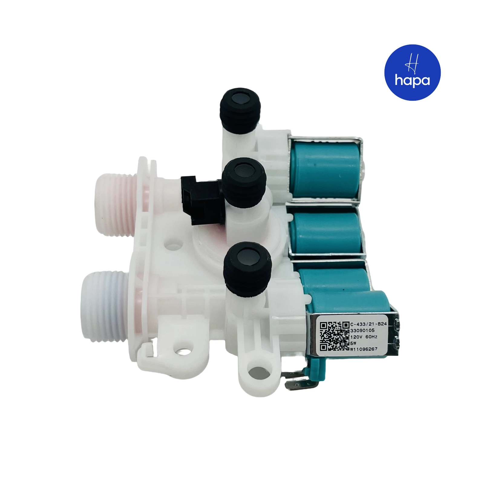 W11165546 W11096267 Washer Water Inlet Valve Replacement For whirl-pool Kenmore Maytag Washing Machine Parts Replaces 33090105,W
W11165546 W11096267 Washer Water Inlet Valve Replacement For whirl-pool Kenmore Maytag Washing Machine Parts Replaces 33090105,W