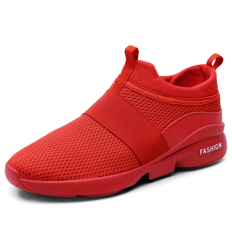 Fashion Men's Running Shoes Big Size 39-47 Breathable Mesh Red Sneakers Men Comfort Slip-On Men Sports Shoes zapatillas hombre
Fashion Men's Running Shoes Big Size 39-47 Breathable Mesh Red Sneakers Men Comfort Slip-On Men Sports Shoes zapatillas hombre