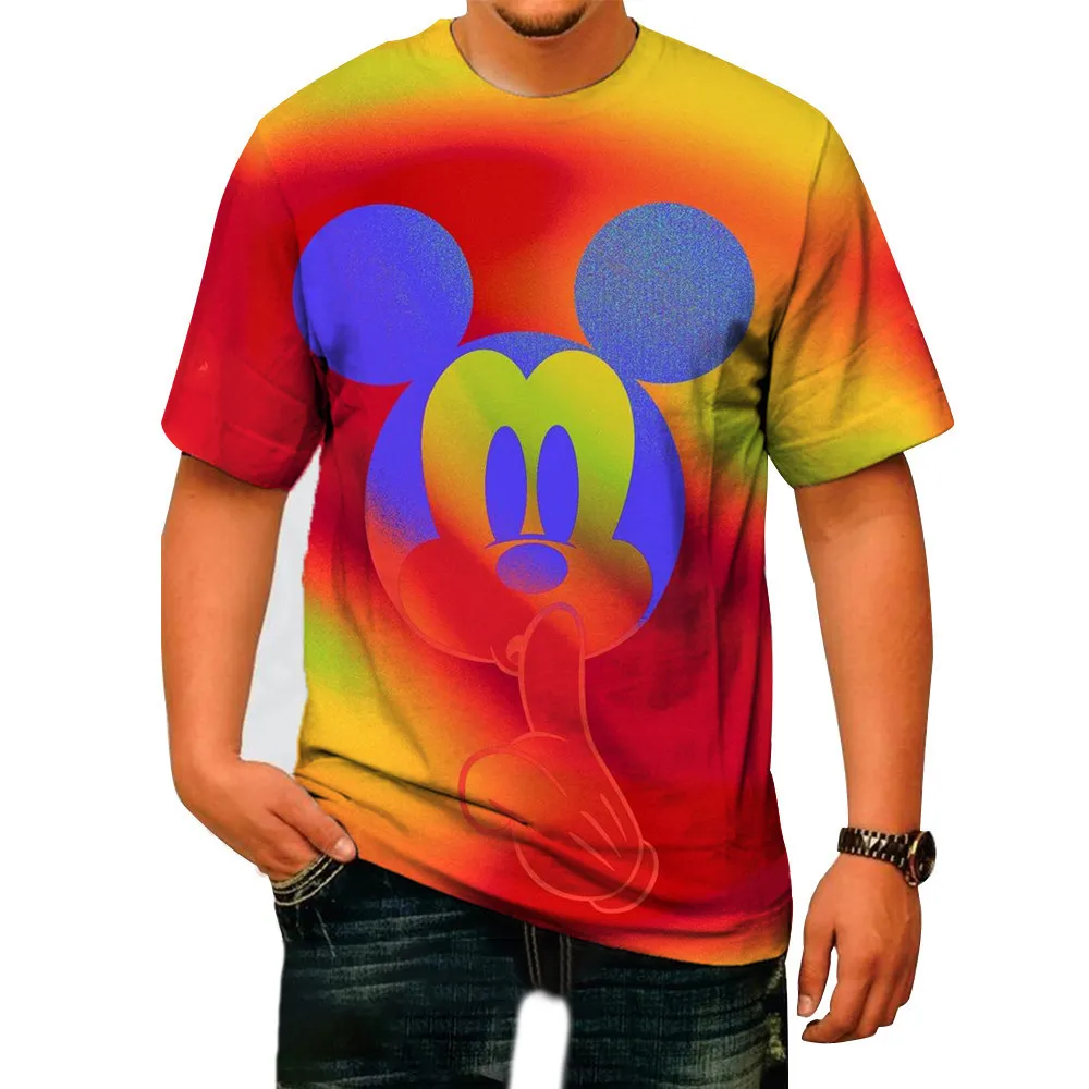 Mickey Mouse Disney 3D Crew Neck Short Sleeve - Unisex Summer Casual T-Shirt YK2 Tops 
Mickey Mouse Disney 3D Crew Neck Short Sleeve - Unisex Summer Casual T-Shirt YK2 Tops