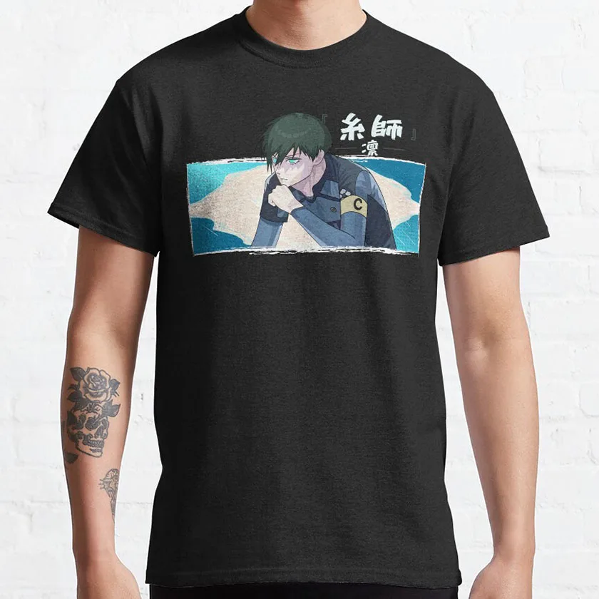 Rin Itoshi Captain Skyness Retro anime blue lock print t shirt 100% cotton plus size mens designer clothes graphic t shirts
Rin Itoshi Captain Skyness Retro anime blue lock print t shirt 100% cotton plus size mens designer clothes graphic t shirts