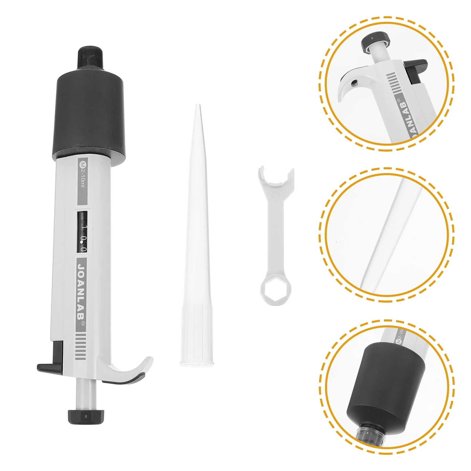 2 -10ml Lightweight Pipette Single Channel Repetitive Strain Injury Prevention Transfer
2 -10ml Lightweight Pipette Single Channel Repetitive Strain Injury Prevention Transfer