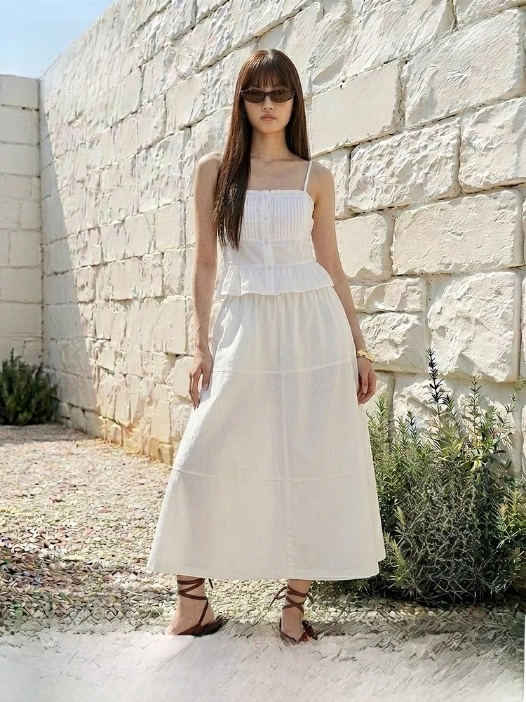 H&M Women's A-Line Nylon Skirt Soft Comfortable Fashionable Spring Summer New Arrival mid Waist Casual Style No Split
H&M Women's A-Line Nylon Skirt Soft Comfortable Fashionable Spring Summer New Arrival mid Waist Casual Style No Split