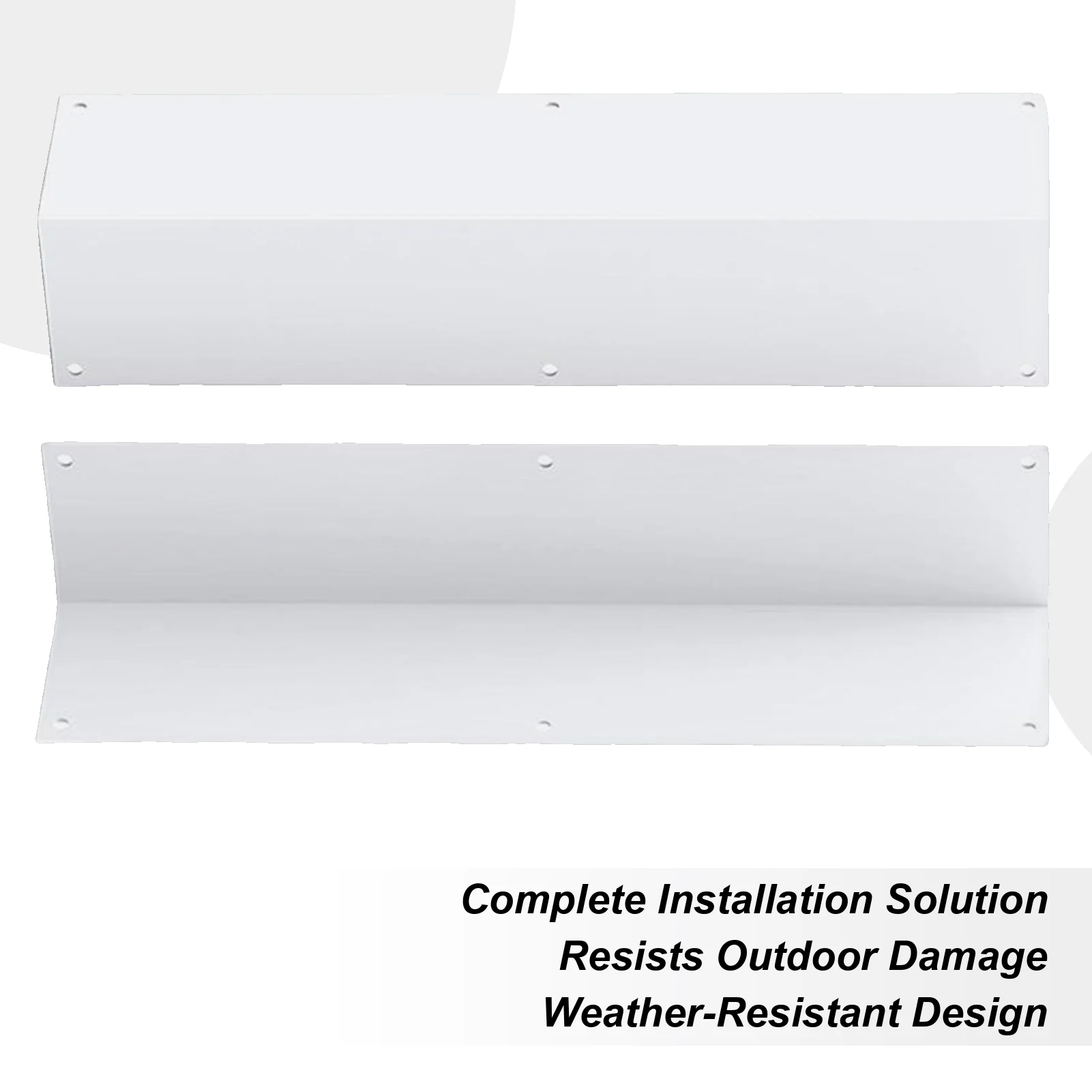 Siding Corner Guards 3.4x3.4x15.8 Inch 2 Pieces 90 Degree Angle Smooth Wall Corner Guards Panels Trim For Home House Outdoor
Siding Corner Guards 3.4x3.4x15.8 Inch 2 Pieces 90 Degree Angle Smooth Wall Corner Guards Panels Trim For Home House Outdoor